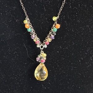 Multicolor Gemstone Necklace